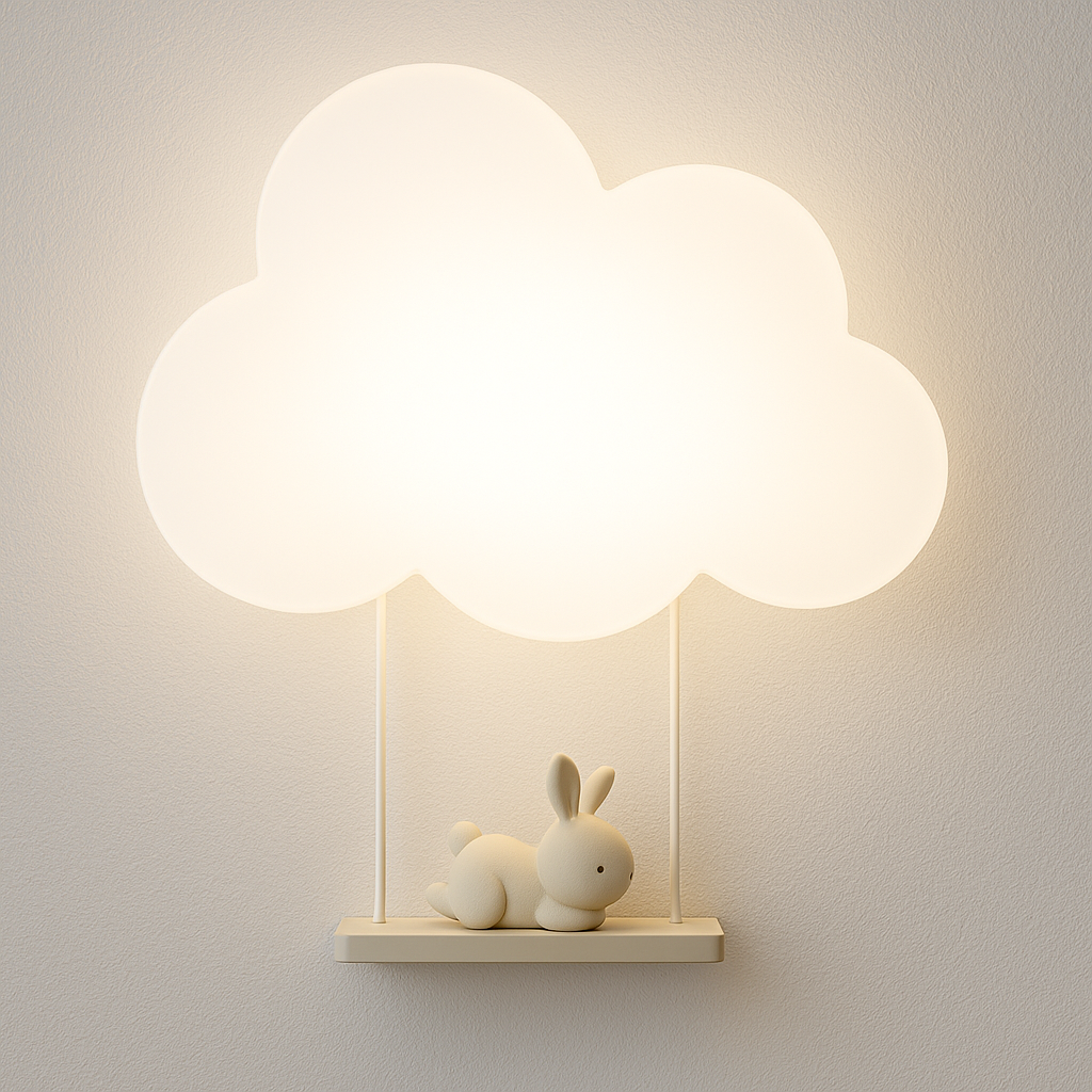 Luminária Arandela Moderna Infantil LED Acrílico Dream Cava - ABAZZUR™