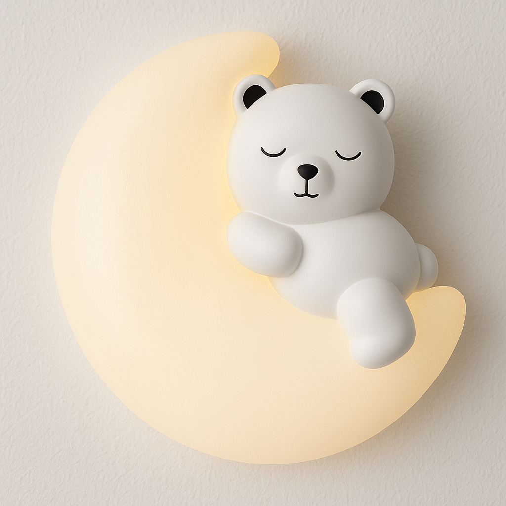 Luminária Arandela Moderna Infantil LED Acrílico Kythi - ABAZZUR™