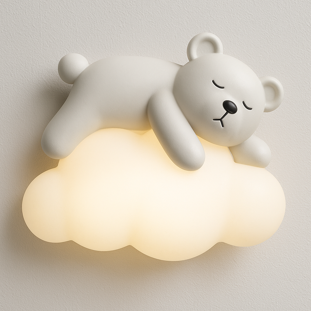 Luminária Arandela Moderna Infantil LED Acrílico Kythi - ABAZZUR™