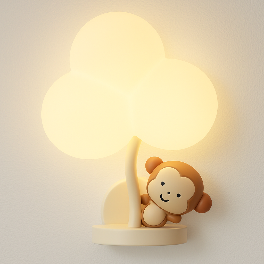 Luminária Arandela Moderna Infantil LED Acrílico Tree Liri - ABAZZUR™