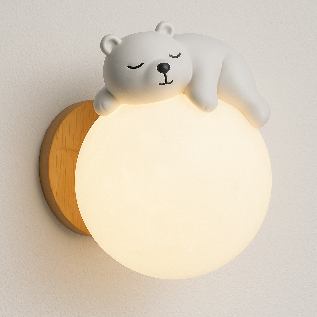 Luminária Arandela Moderna Infantil LED Luneb - ABAZZUR™