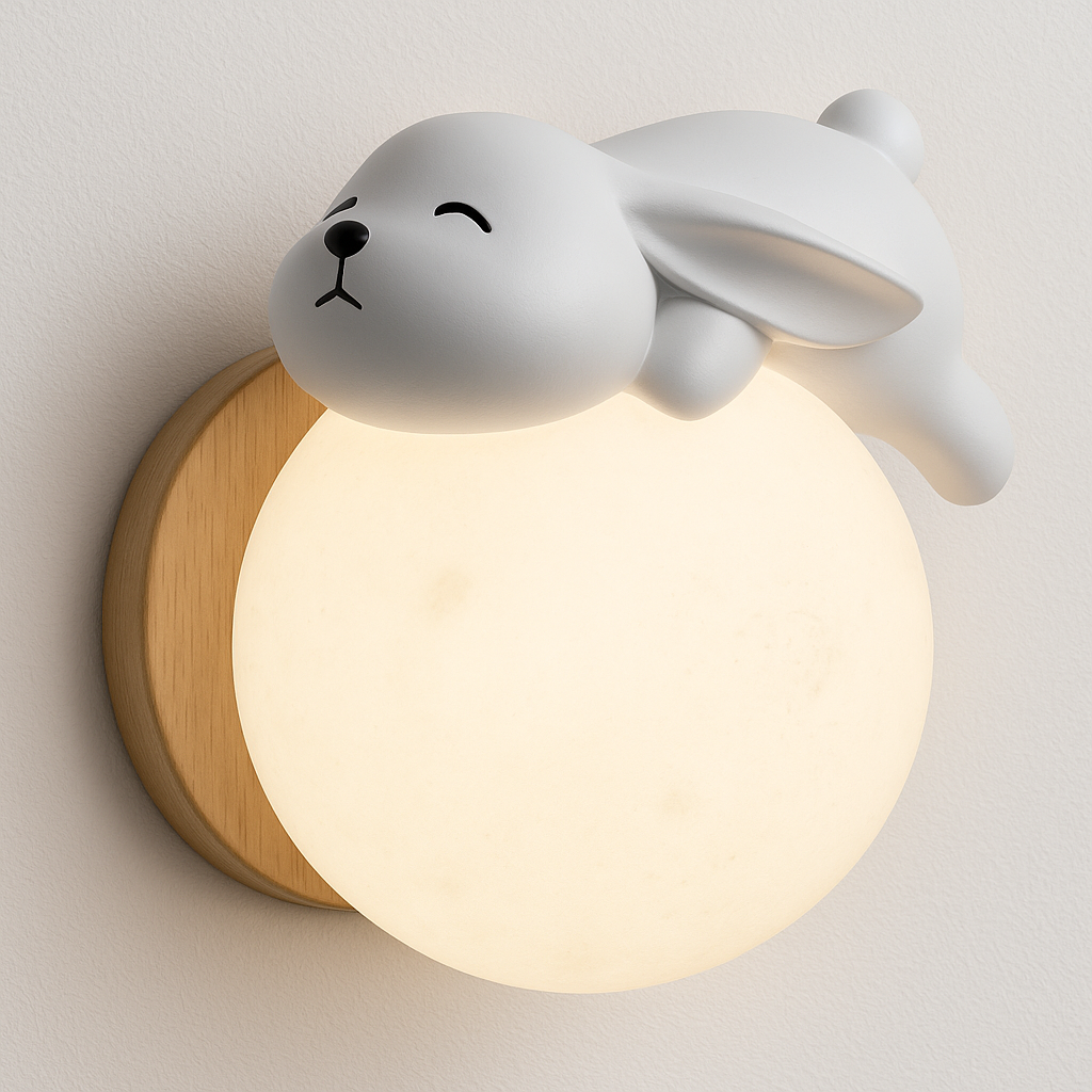Luminária Arandela Moderna Infantil LED Luneb - ABAZZUR™