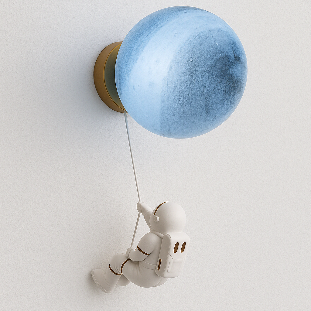 Luminária Arandela Moderna Infantil Resina Sky - ABAZZUR™