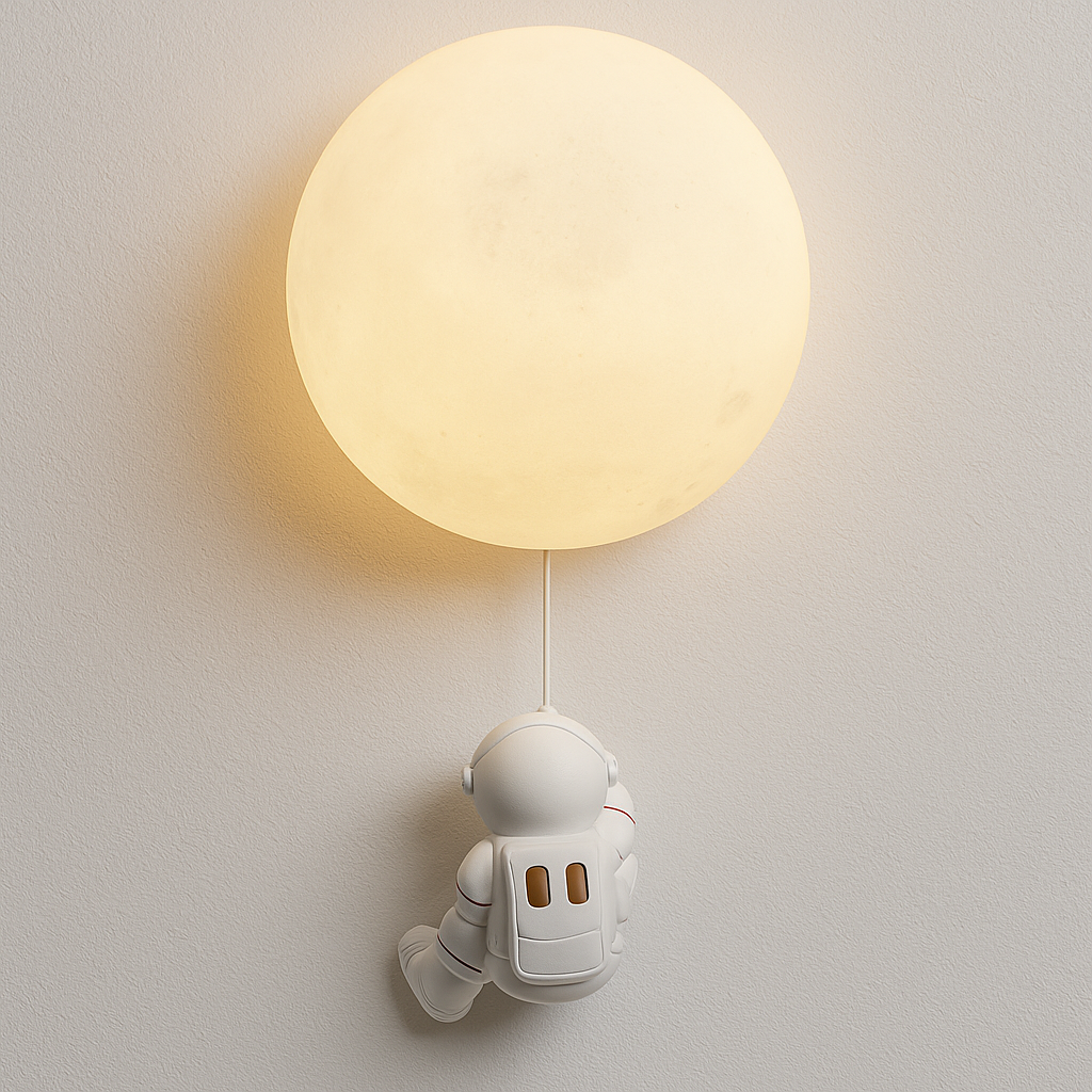 Luminária Arandela Moderna Infantil Resina Sky - ABAZZUR™