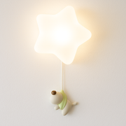 Luminária Arandela Moderna Infantil Resina Star - ABAZZUR™