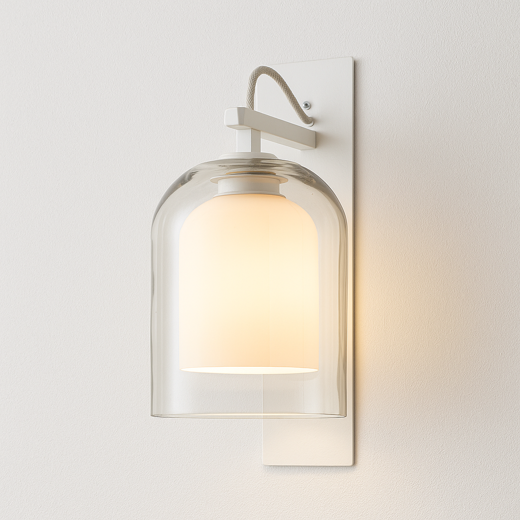 Luminária Arandela Moderna Minimalista Alumínio e Vidro Beltline - ABAZZUR™
