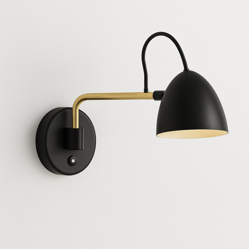 Luminária Arandela Moderna Minimalista Articulada Direcionável Metal LED Arbat - ABAZZUR™