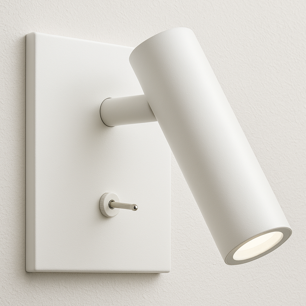 Luminária Arandela Moderna Minimalista Articulada Direcionável Metal LED Gallus - ABAZZUR™