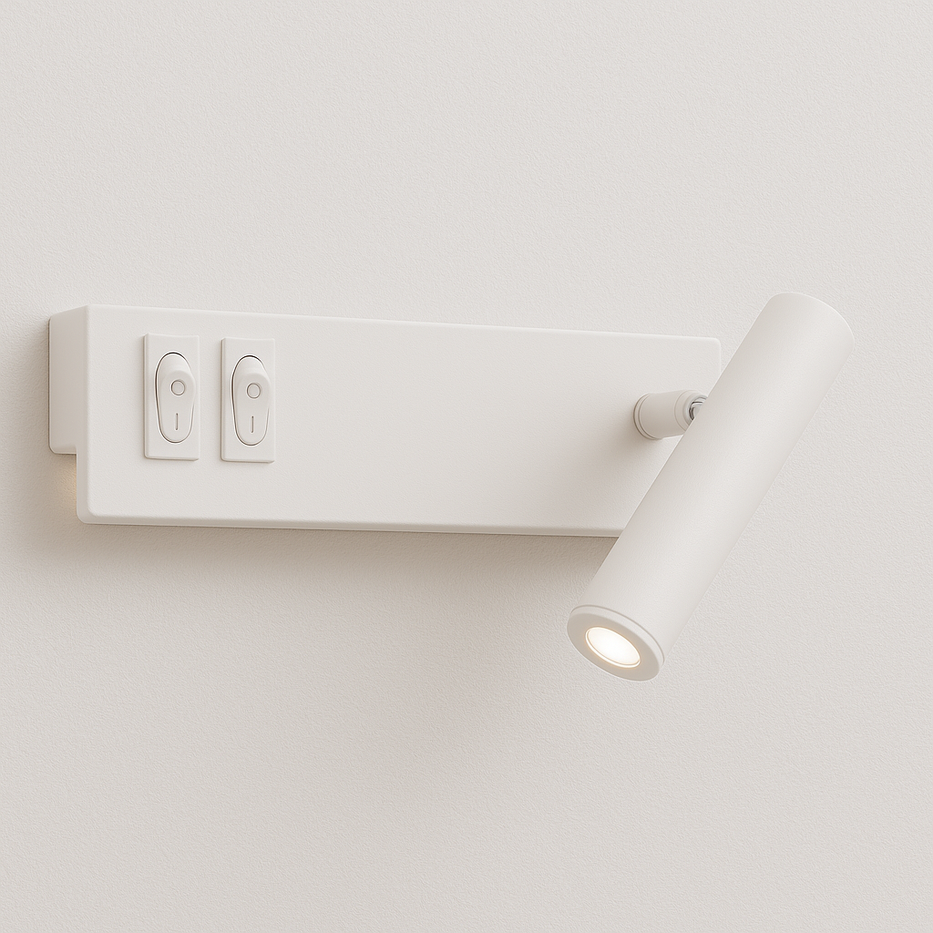 Luminária Arandela Moderna Minimalista Articulada LED Metal Thebe - ABAZZUR™