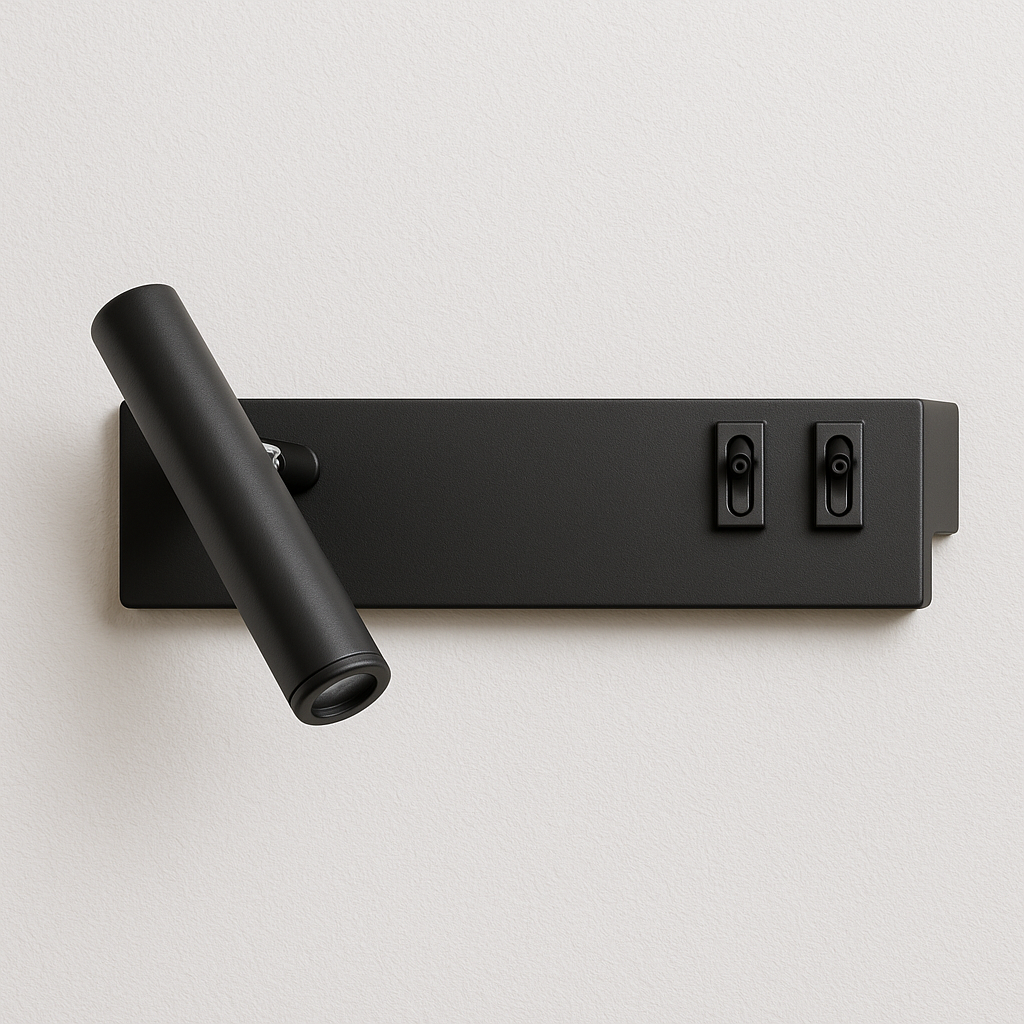 Luminária Arandela Moderna Minimalista Articulada LED Metal Thebe - ABAZZUR™