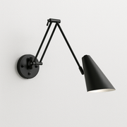 Luminária Arandela Moderna Minimalista Articulada Lincoln - ABAZZUR™