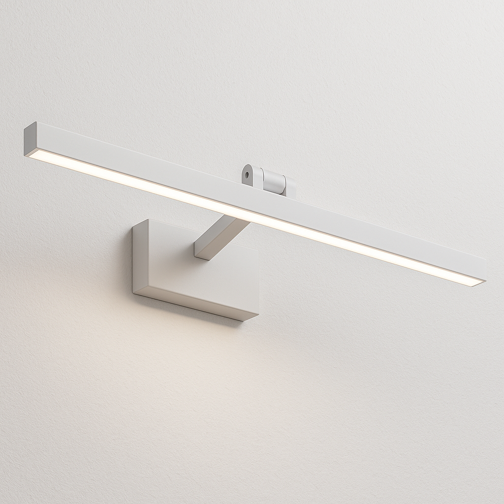 Luminária Arandela Moderna Minimalista Articulada Linear Branco Ocala - ABAZZUR™
