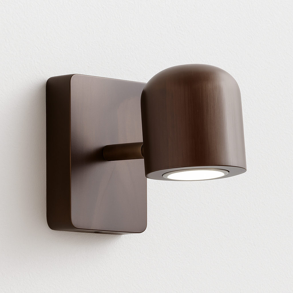 Luminária Arandela Moderna Minimalista Articulada Madeira Riva - ABAZZUR™
