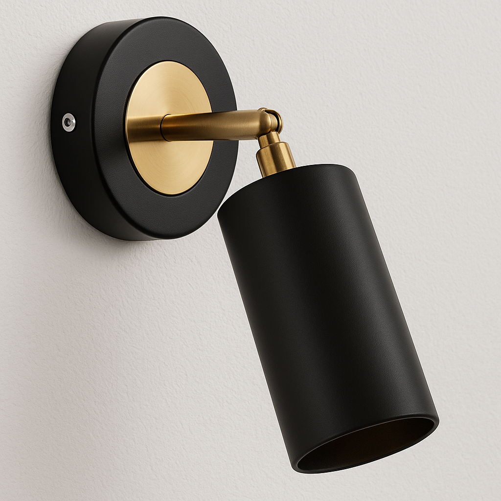 Luminária Arandela Moderna Minimalista Articulada Metal Biele - ABAZZUR™