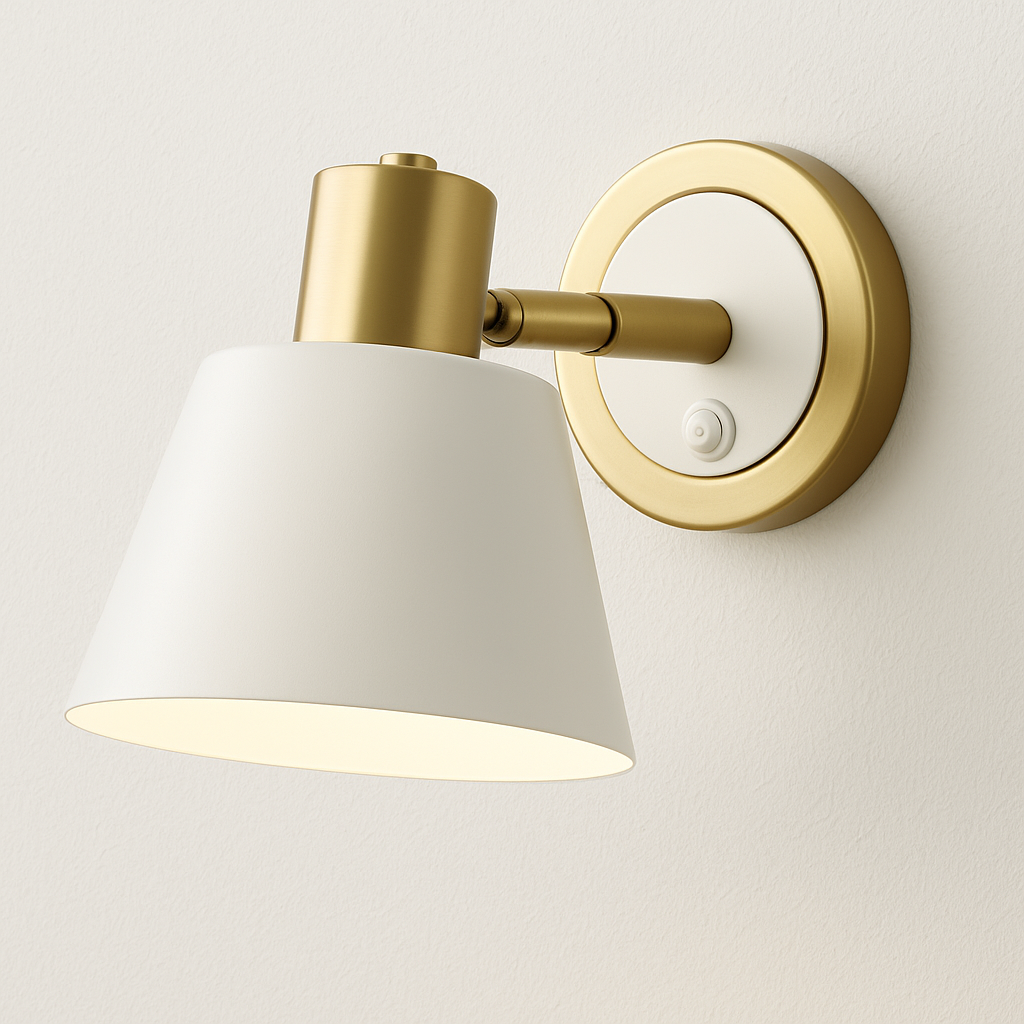 Luminária Arandela Moderna Minimalista Articulada Metal Endoume - ABAZZUR™