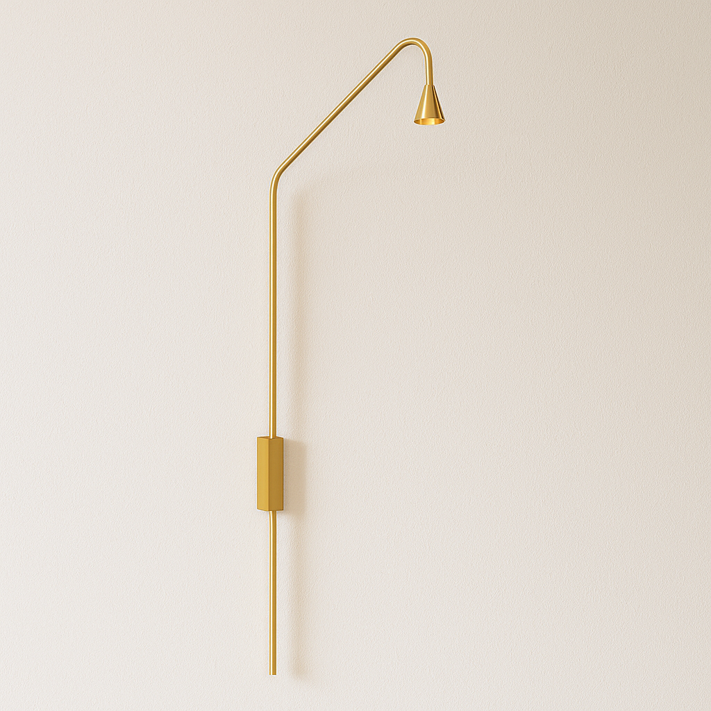 Luminária Arandela Moderna Minimalista Articulada Metal Finch - ABAZZUR™