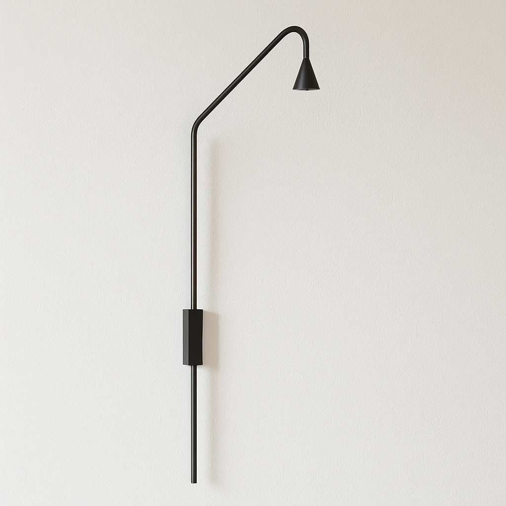 Luminária Arandela Moderna Minimalista Articulada Metal Finch - ABAZZUR™
