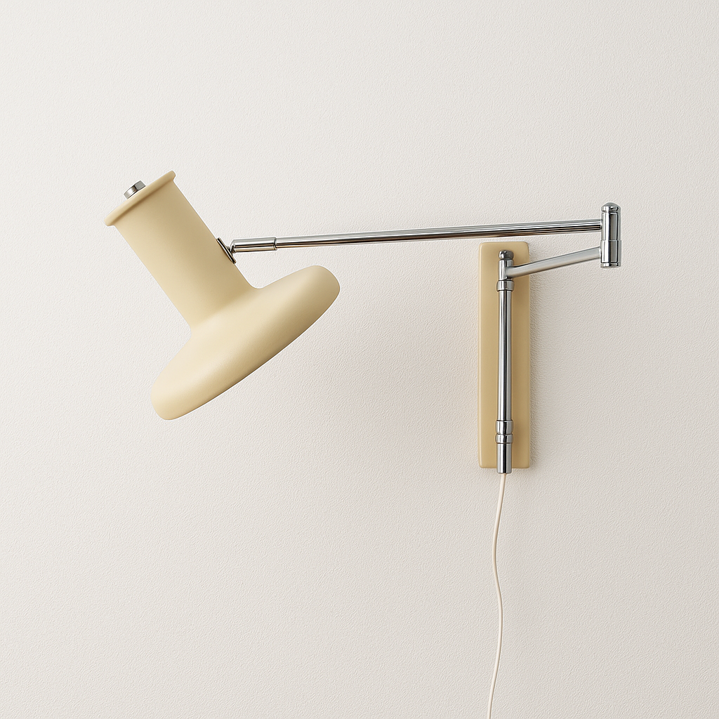 Luminária Arandela Moderna Minimalista Articulada Metal Fuce - ABAZZUR™