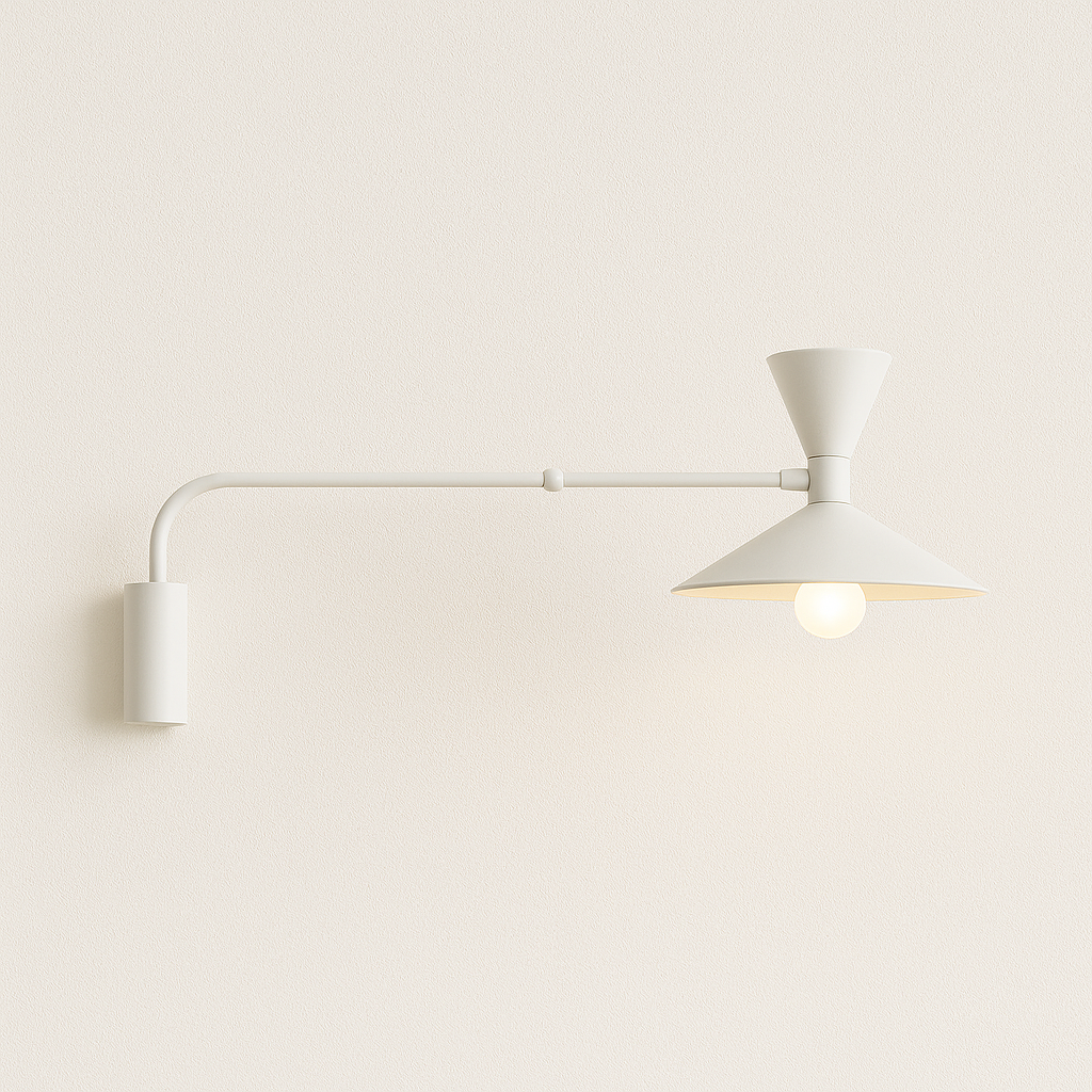 Luminária Arandela Moderna Minimalista Articulada Metal Jamsi - ABAZZUR™