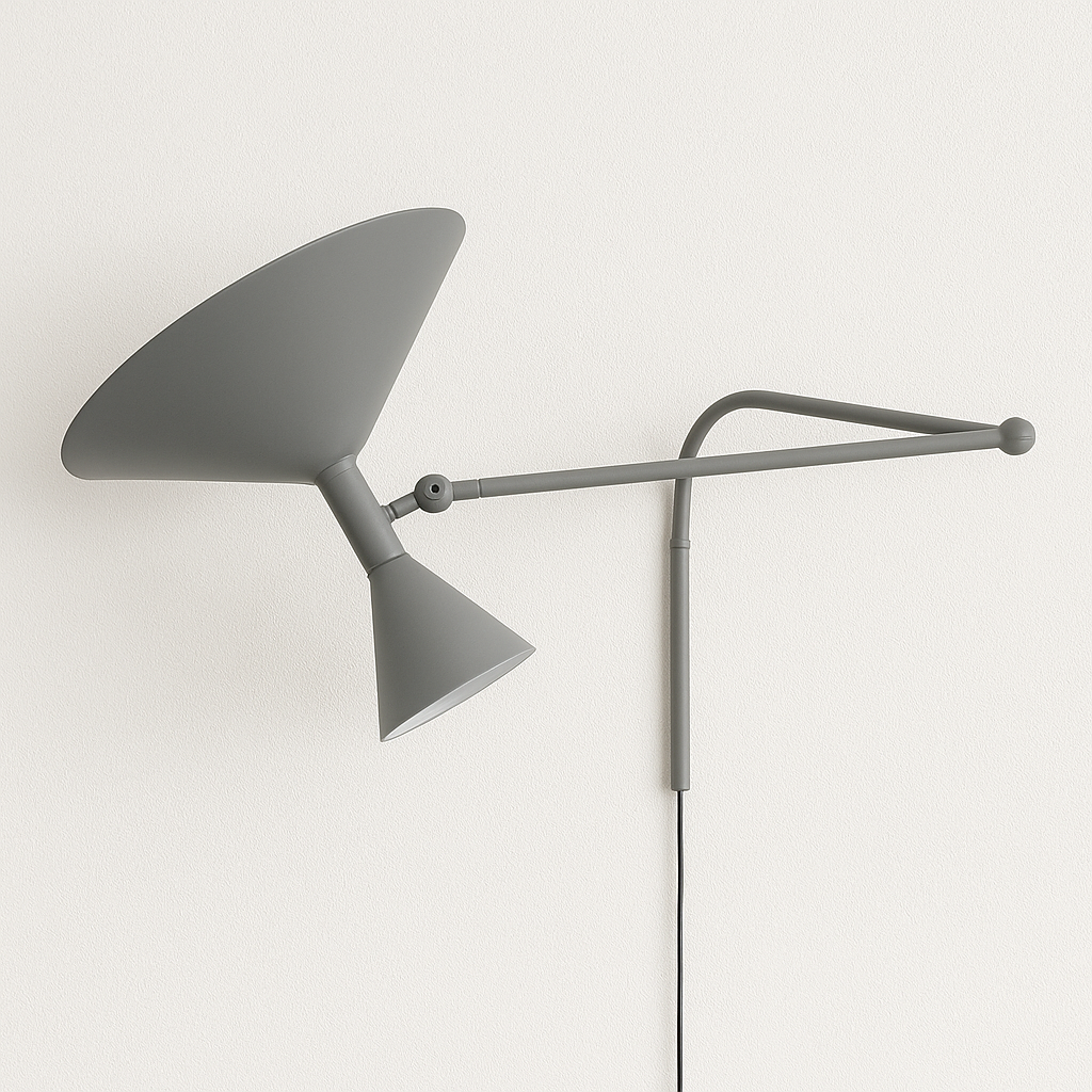 Luminária Arandela Moderna Minimalista Articulada Metal Jamsi - ABAZZUR™