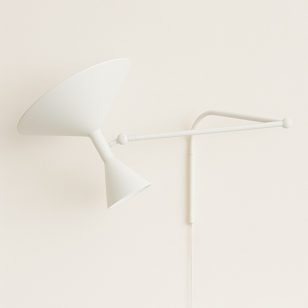 Luminária Arandela Moderna Minimalista Articulada Metal Jamsi - ABAZZUR™