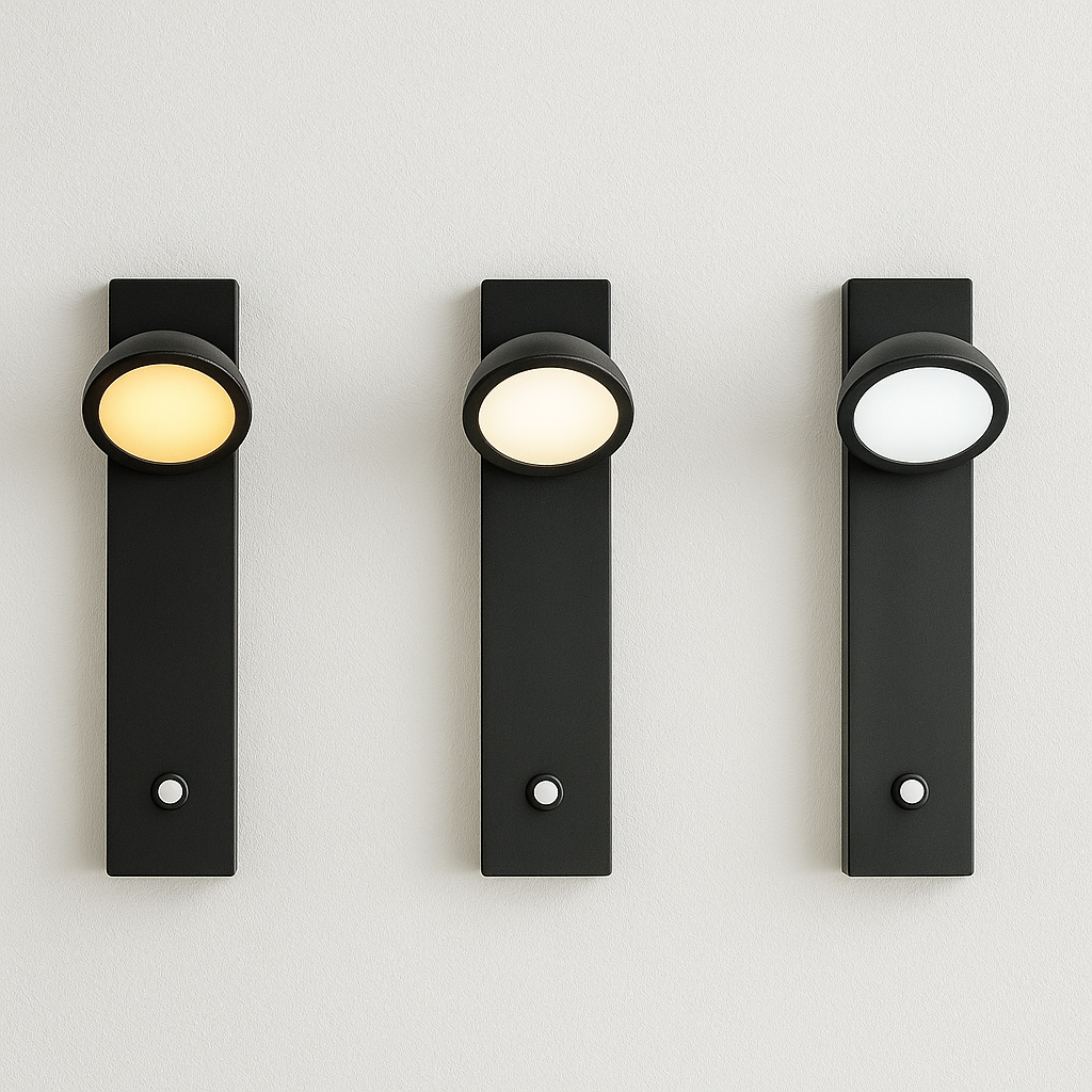 Luminária Arandela Moderna Minimalista Articulada Metal LED Carmes - ABAZZUR™