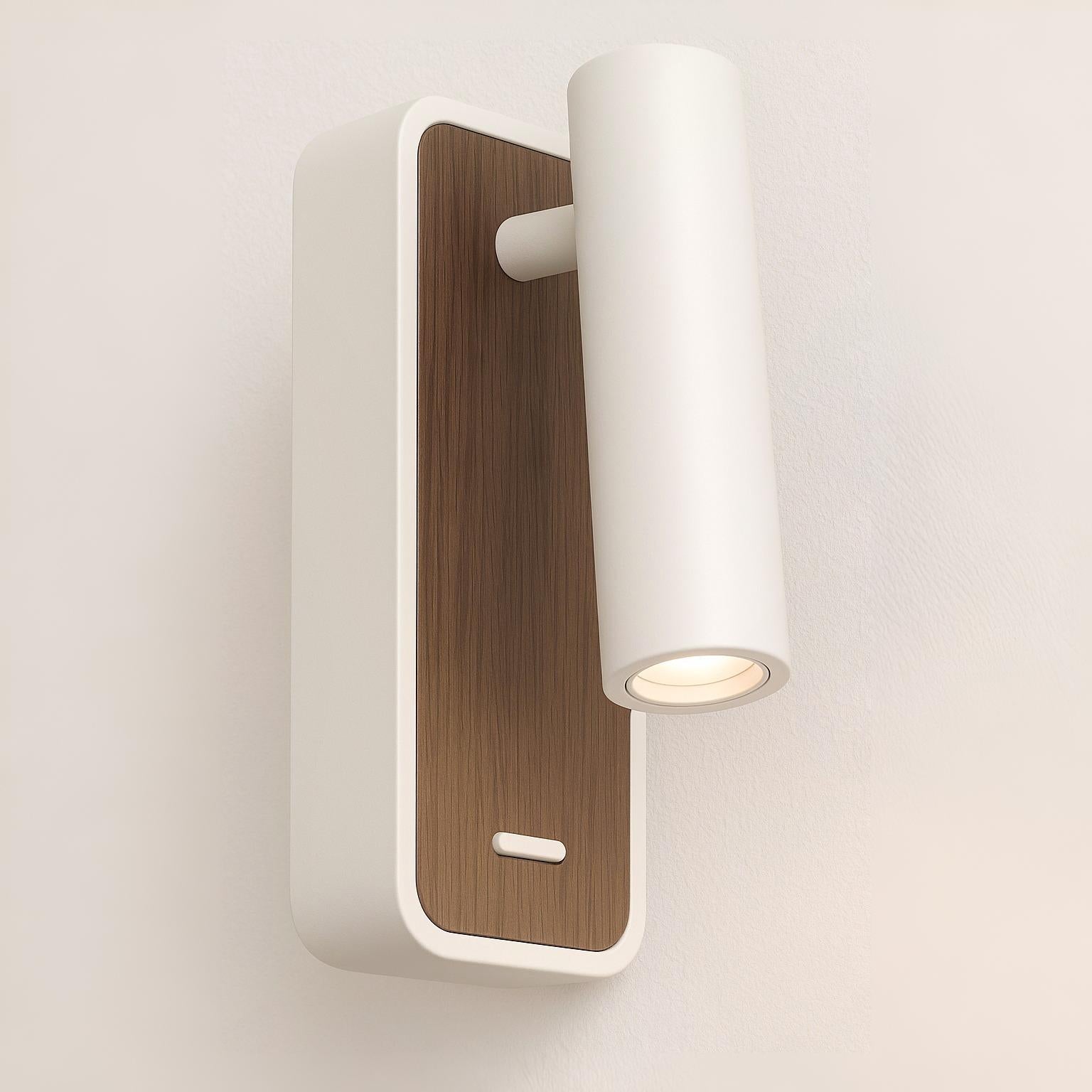 Luminária Arandela Moderna Minimalista Articulada Metal LED Reno - ABAZZUR™