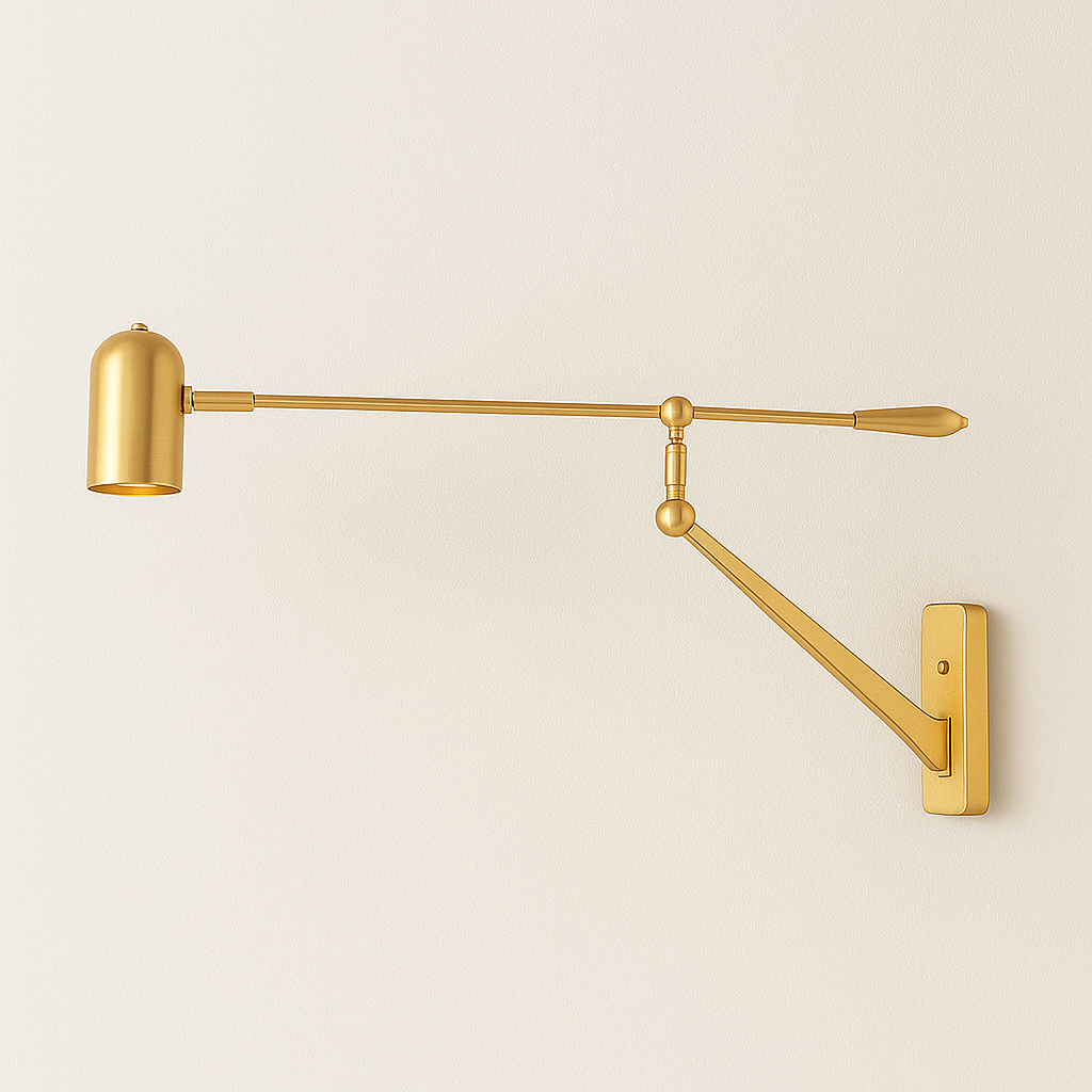 Luminária Arandela Moderna Minimalista Articulada Metal Midto - ABAZZUR™