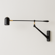 Luminária Arandela Moderna Minimalista Articulada Metal Midto - ABAZZUR™