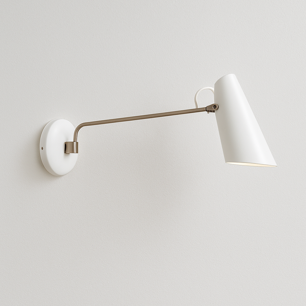 Luminária Arandela Moderna Minimalista Articulada Metal Norre - ABAZZUR™