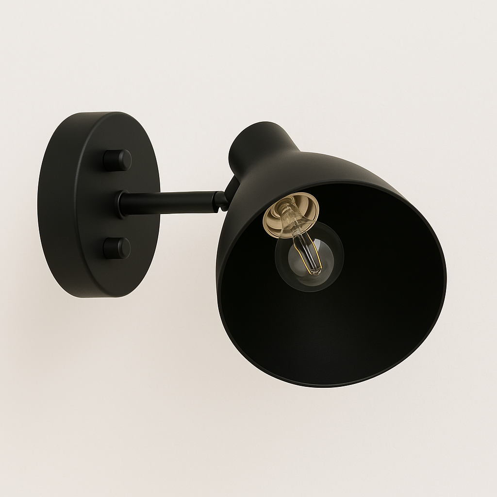 Luminária Arandela Moderna Minimalista Articulada Metal Wool - ABAZZUR™
