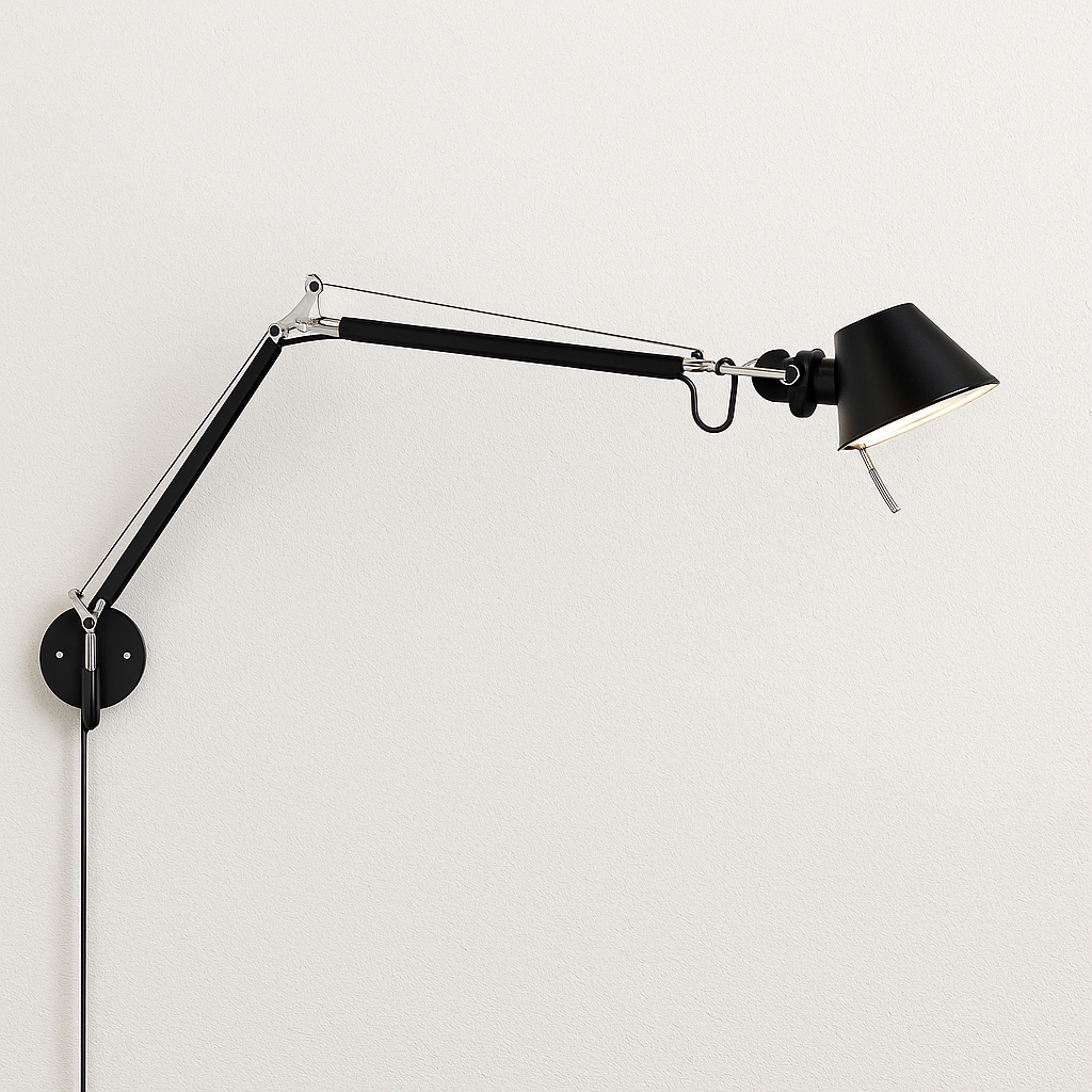 Luminária Arandela Moderna Minimalista Articulada Roch - ABAZZUR™