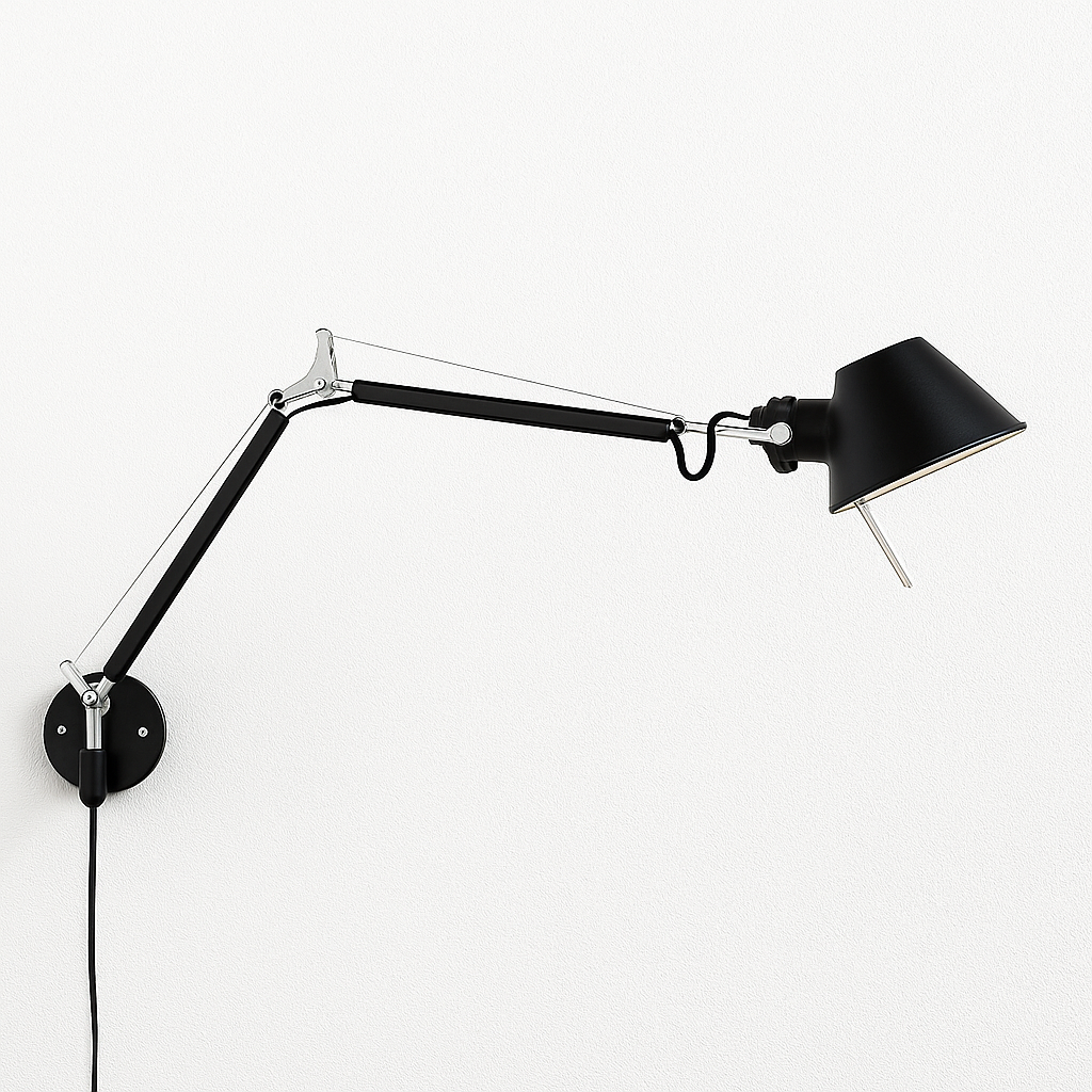 Luminária Arandela Moderna Minimalista Articulada Roch - ABAZZUR™