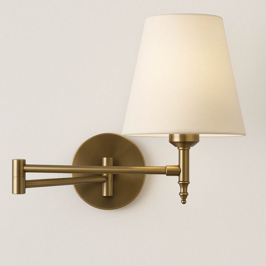 Luminária Arandela Moderna Minimalista Articulada Tecido Felt - ABAZZUR™