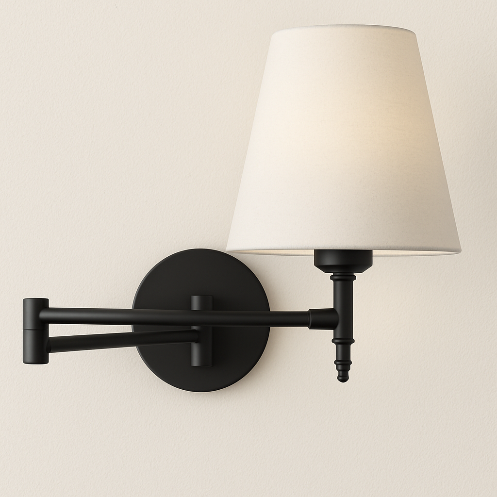 Luminária Arandela Moderna Minimalista Articulada Tecido Felt - ABAZZUR™