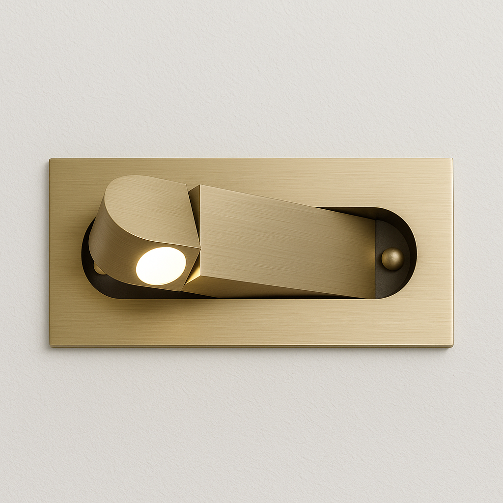 Luminária Arandela Moderna Minimalista Articulado LED Metal Noho - ABAZZUR™