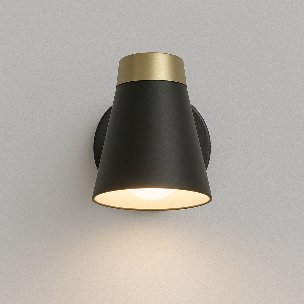 Luminária Arandela Moderna Minimalista Articulado Metal Osseo - ABAZZUR™