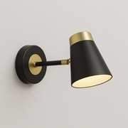 Luminária Arandela Moderna Minimalista Articulado Metal Osseo - ABAZZUR™