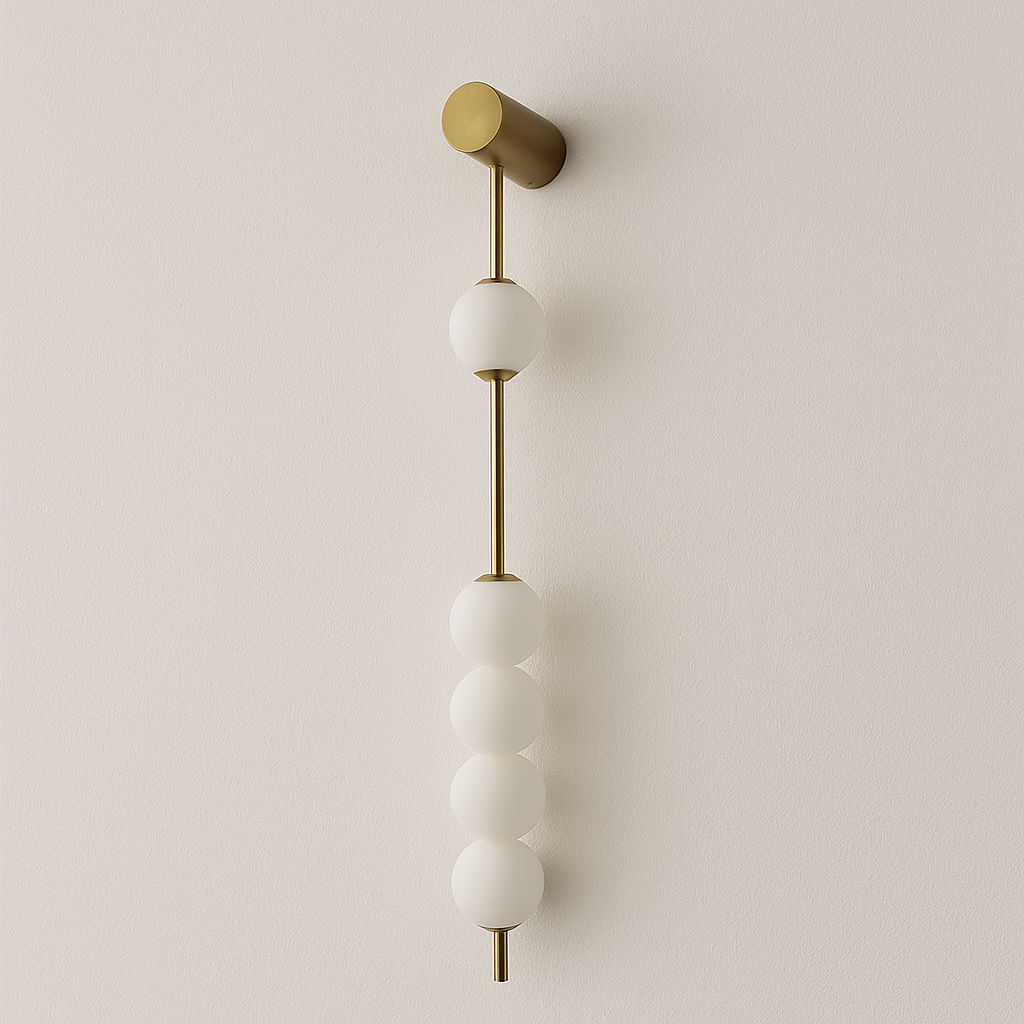 Luminária Arandela Moderna Minimalista Bolas LED Acrílico Metal Baron - ABAZZUR™