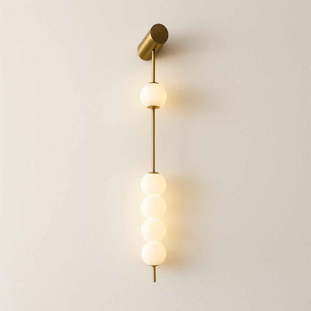 Luminária Arandela Moderna Minimalista Bolas LED Acrílico Metal Baron - ABAZZUR™