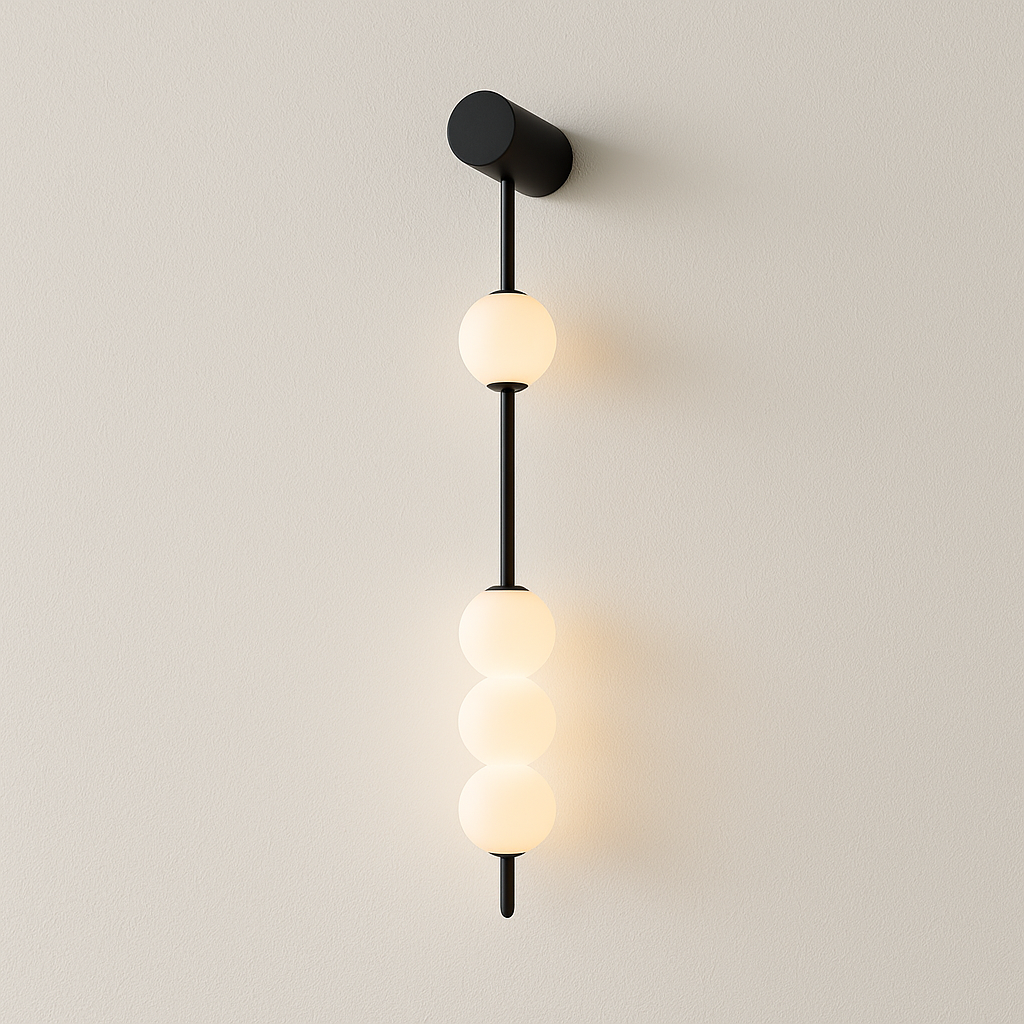 Luminária Arandela Moderna Minimalista Bolas LED Acrílico Metal Baron - ABAZZUR™
