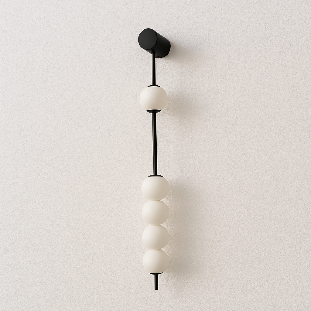Luminária Arandela Moderna Minimalista Bolas LED Acrílico Metal Baron - ABAZZUR™