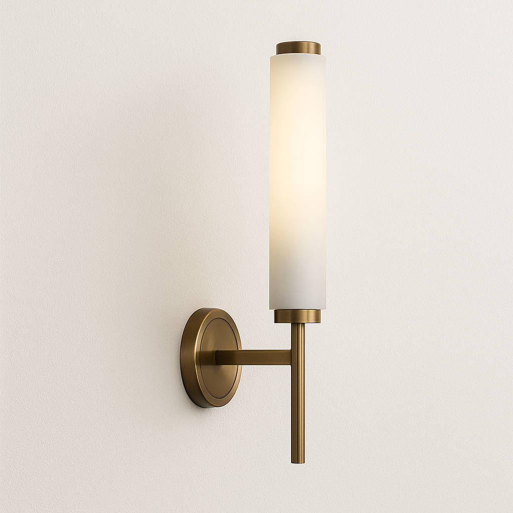 Luminária Arandela Moderna Minimalista Clássica Mármore Metal Ueno - ABAZZUR™