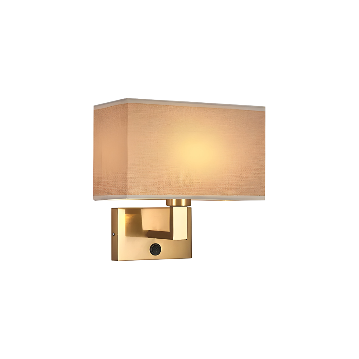 Luminária Arandela Moderna Minimalista Clássico LED Tecido Bayou - ABAZZUR™