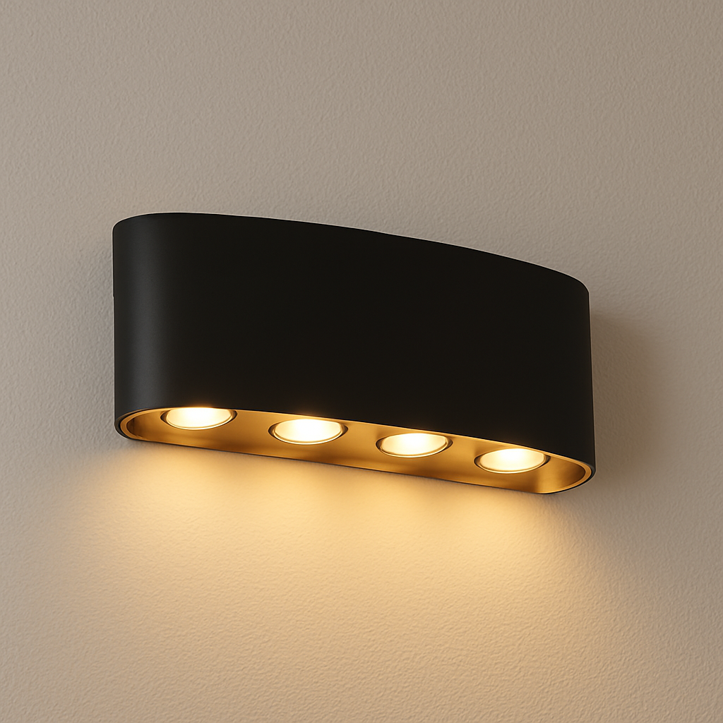 Luminária Arandela Moderna Minimalista Externo LED 3000K 8W Bivolt Raval - ABAZZUR™