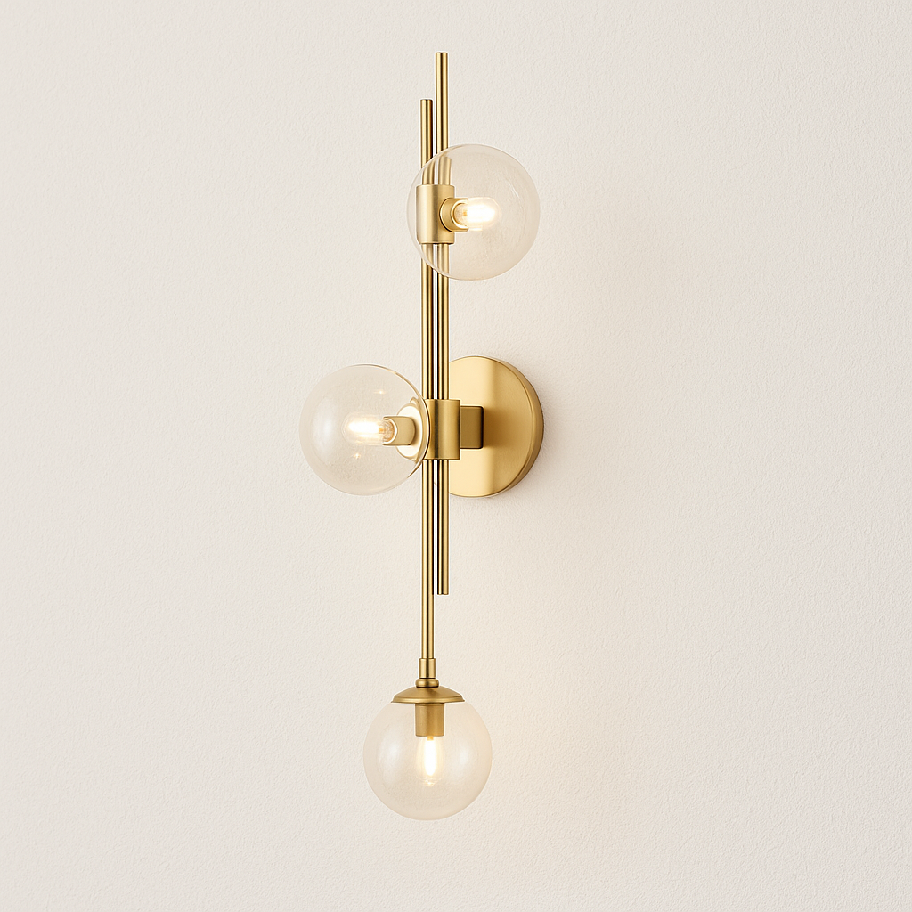Luminária Arandela Moderna Minimalista Globo Bola Vidro Dalum - ABAZZUR™