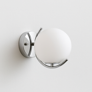 Luminária Arandela Moderna Minimalista Globo de Vidro Metal Oster - ABAZZUR™