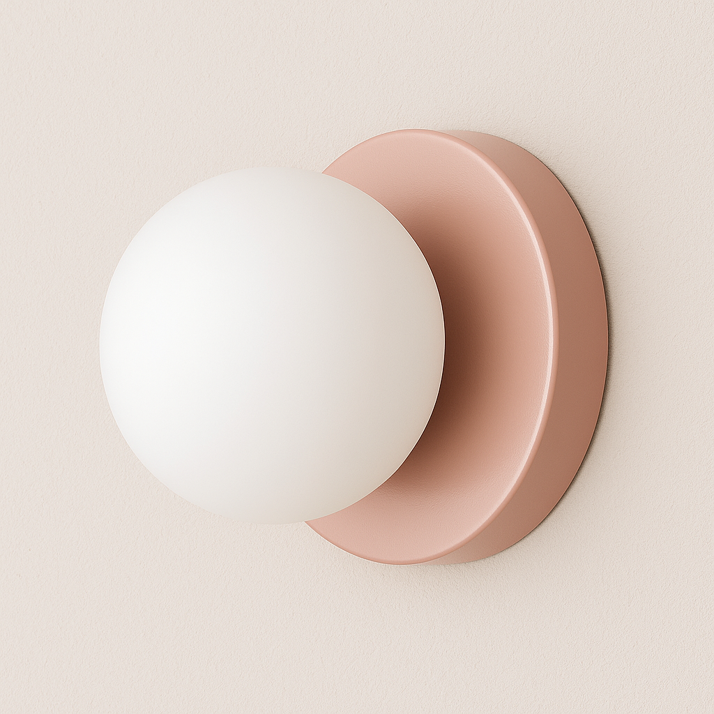 Luminária Arandela Moderna Minimalista Globo Vidro Croft - ABAZZUR™