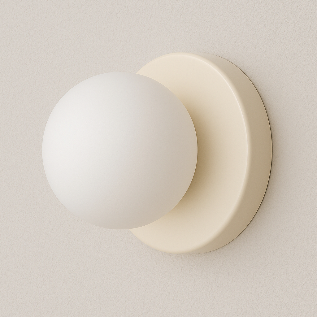 Luminária Arandela Moderna Minimalista Globo Vidro Croft - ABAZZUR™