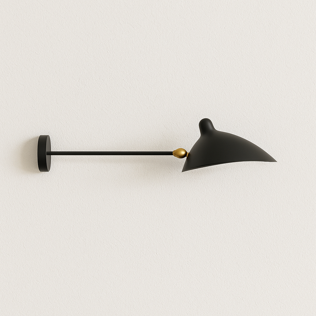 Luminária Arandela Moderna Minimalista Industrial Articulada Louie - ABAZZUR™